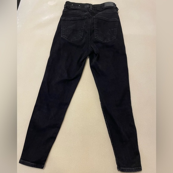 American Eagle Black Skinny Jean (Next Level Stretch) - Picture 3 of 4